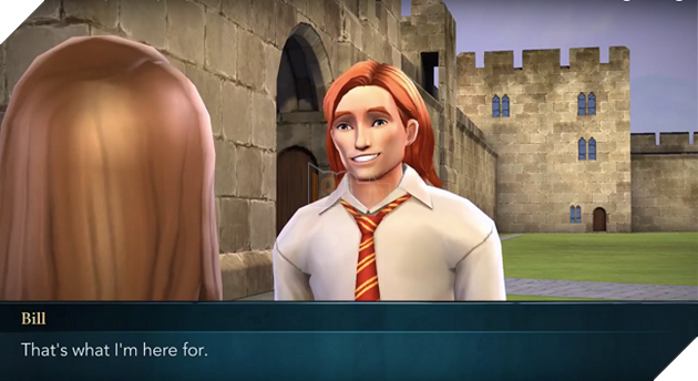 Gặp gỡ Bill Weasley trong năm thứ hai của Harry Potter: Hogwarts Mystery