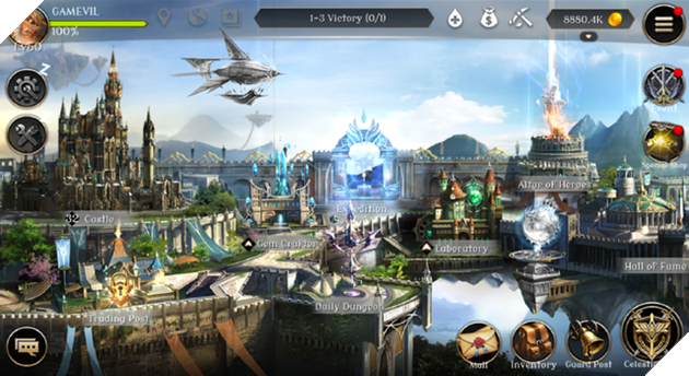 Gardius Empire - MMORPG di động mới toanh đến từ Gamevil