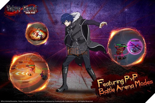 Tokyo Ghoul: Dark War - "Ngạ Quỷ" phiên bản di động đã ra mắt toàn cầu