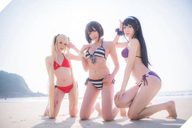 Cosplay cô nàng Megumi Kato cực nóng bỏng đốt cháy ngày hè