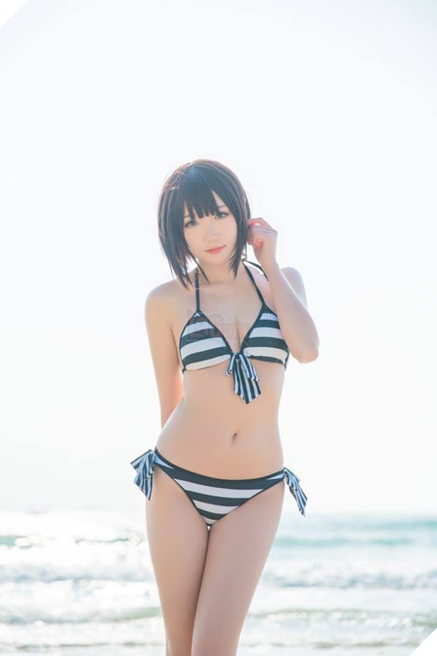 Cosplay cô nàng Megumi Kato cực nóng bỏng đốt cháy ngày hè