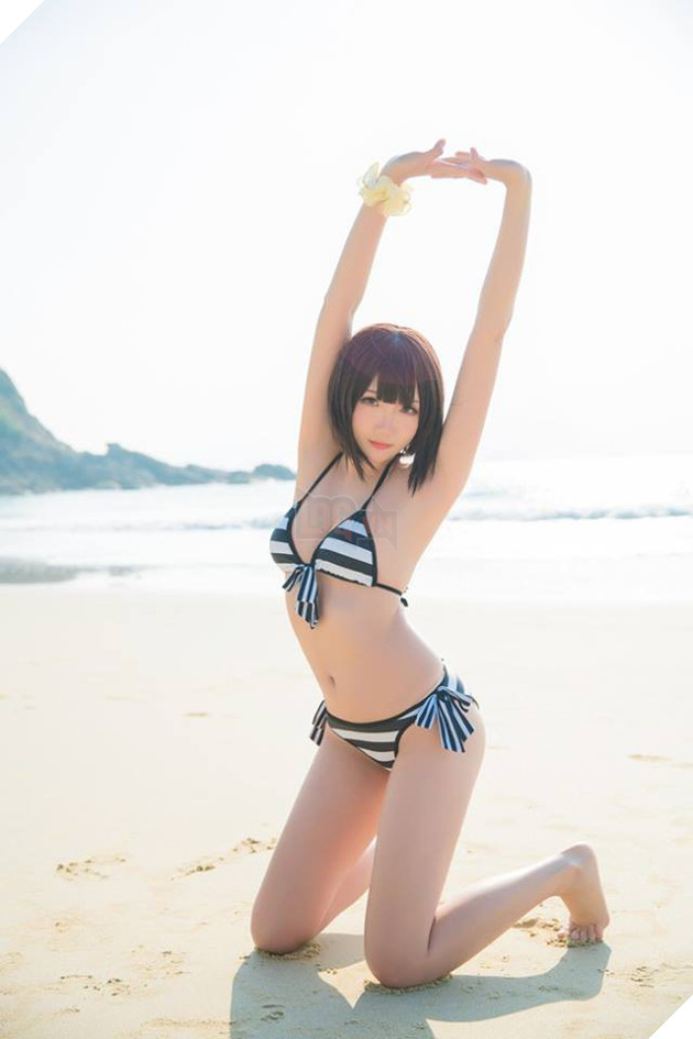 Cosplay cô nàng Megumi Kato cực nóng bỏng đốt cháy ngày hè