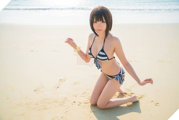 Cosplay cô nàng Megumi Kato cực nóng bỏng đốt cháy ngày hè