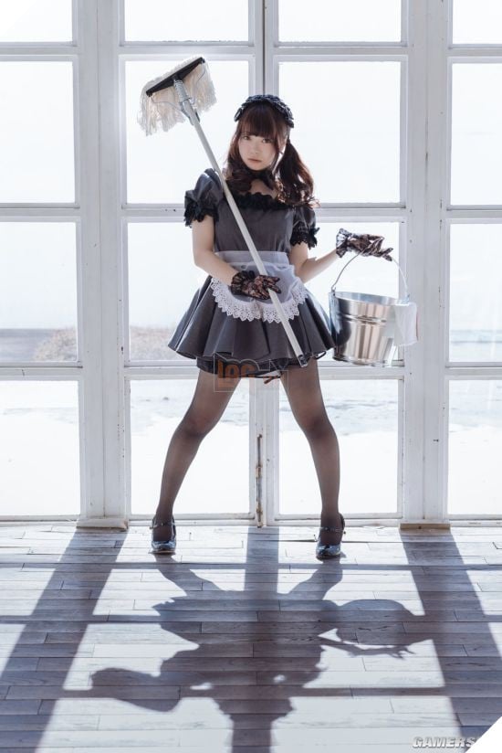 Series cosplay hầu gái cực dễ thương nhân ngày Maid Day 10/05