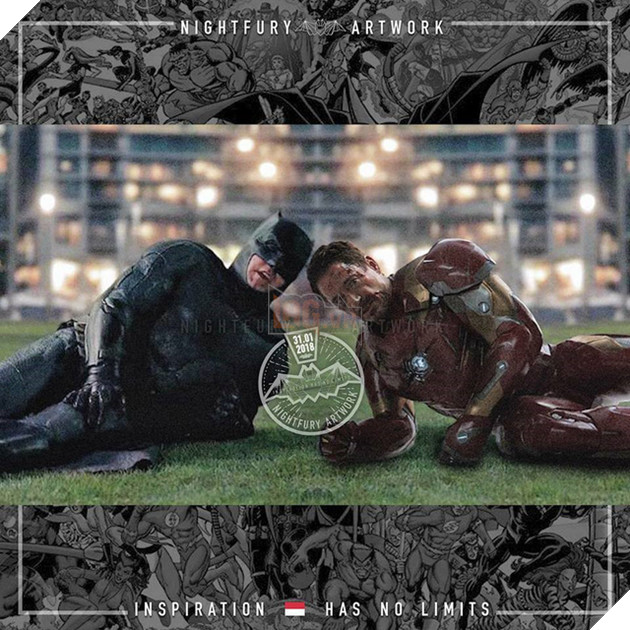 Sau khi xem loạt ảnh này bạn sẽ ước Marvel và DC “góp gạo thổi cơm chung” đấy