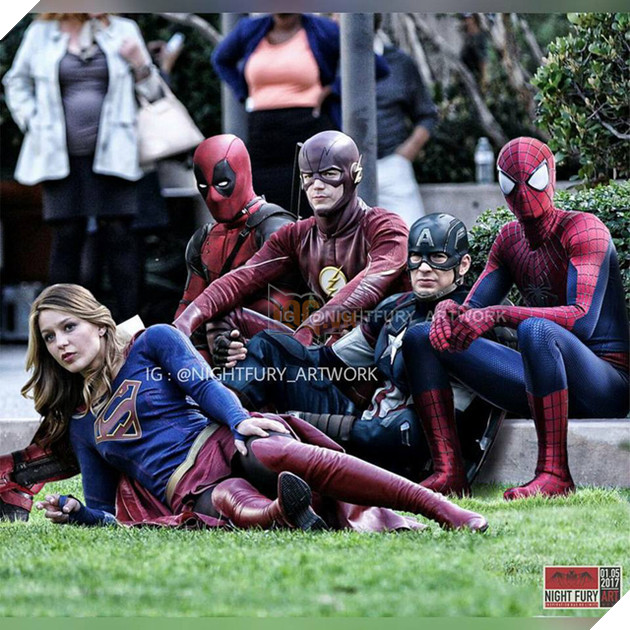 Sau khi xem loạt ảnh này bạn sẽ ước Marvel và DC “góp gạo thổi cơm chung” đấy