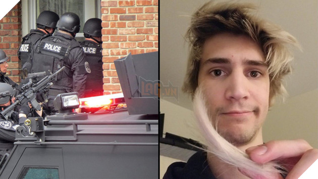 Nam streamer xQc mới bị cảnh sát ghé thăm khi đang chơi game phát sóng trên Twitch TV
