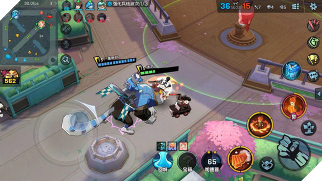 Inhuman Academy - MOBA mang style manga cực chất, cực nhộn trên Mobile