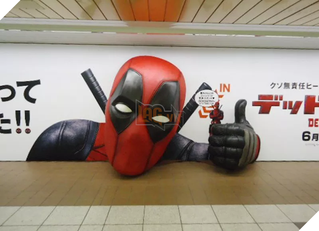 Đến Nhật Bản, Deadpool cũng lại chơi lầy quảng bá không giống ai - Ảnh 1. Đến Nhật Bản, Deadpool cũng lại chơi lầy quảng bá không giống ai - Ảnh 1.