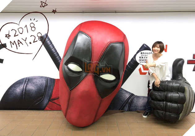 Đến Nhật Bản, Deadpool cũng lại chơi lầy quảng bá không giống ai - Ảnh 3. Đến Nhật Bản, Deadpool cũng lại chơi lầy quảng bá không giống ai - Ảnh 3.