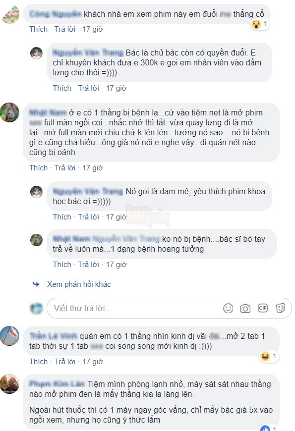 Những câu chuyện tương tự được chia sẻ trong cộng đồng