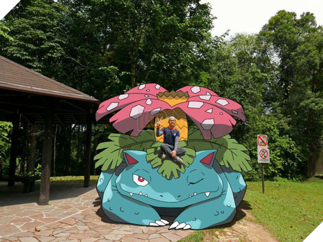 Ngẩn ngơ khi chiêm ngưỡng bộ ảnh cùng Pokemon đi khắp thế gian