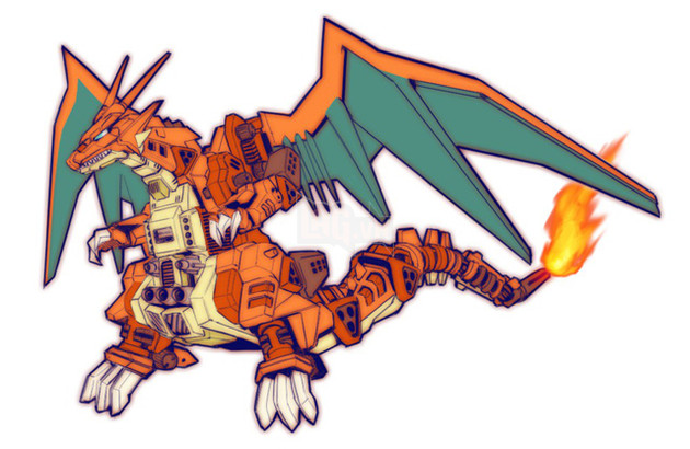 Ngắm các Pokemon quen thuộc cực ngầu trong hình dáng máy móc - Ảnh 5. Ngắm các Pokemon quen thuộc cực ngầu trong hình dáng máy móc - Ảnh 5.