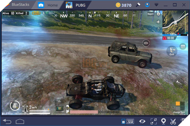 Thay đổi xe để trải nghiệm nhiều phương tiện trong PUBG Mobile hơn