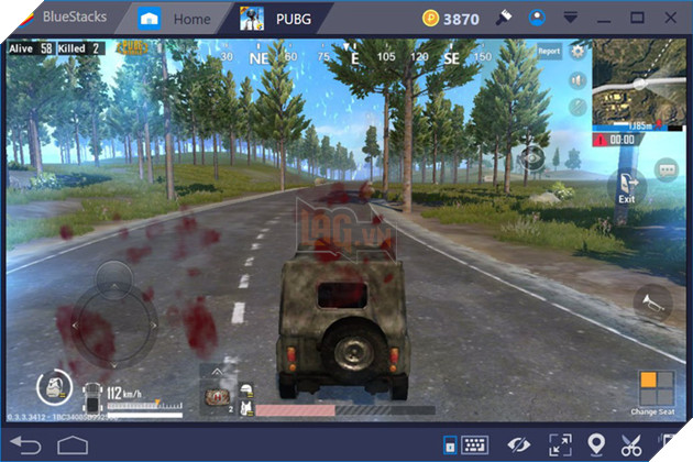 Chế độ lái rảnh tay trong PUBG Mobile trên Bluestacks