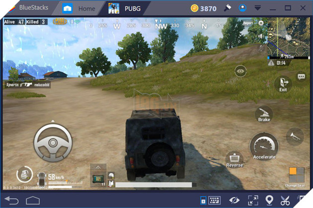Split Joystick, chế độ lái “chuyên nghiệp” nhất trong PUBG Mobile