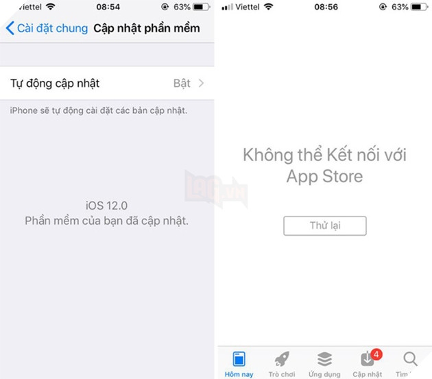 Hàng loạt lỗi vô cùng khó chịu xuất hiện trên iOS 12 beta