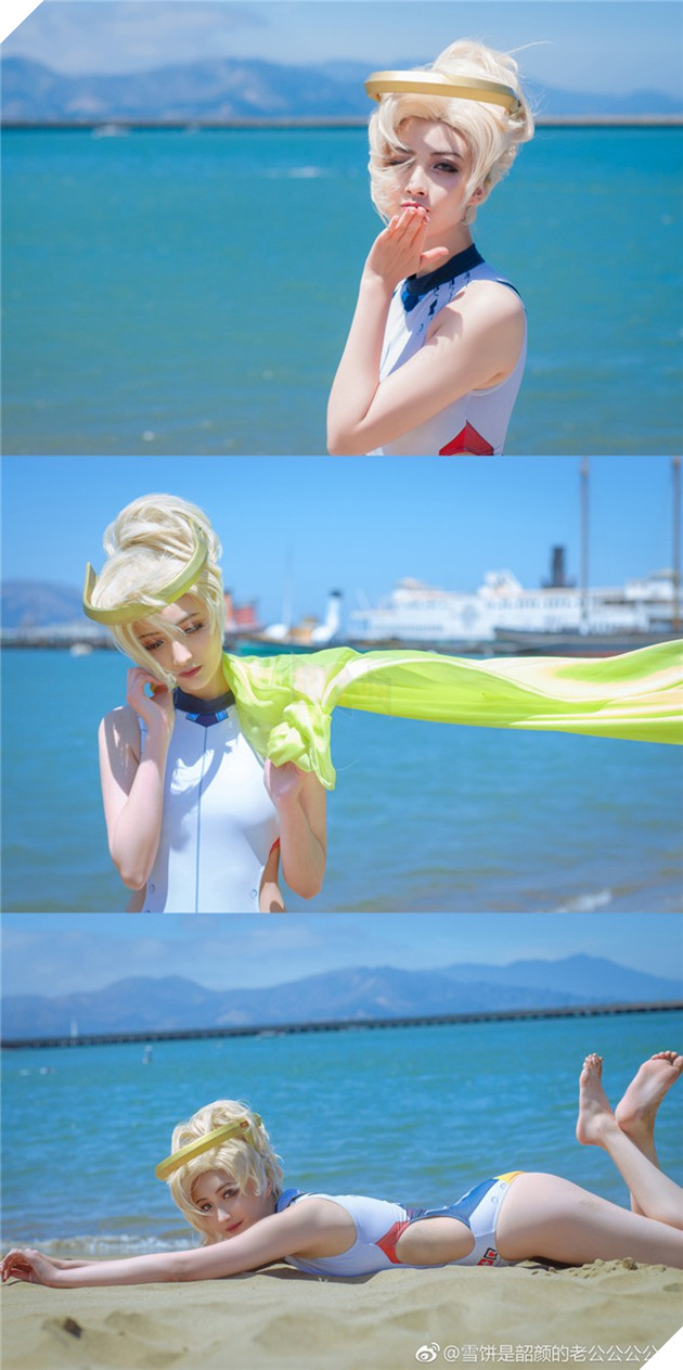 Cosplay nàng Mercy (Overwatch) cực xinh đẹp khiến bạn không khỏi ngỡ ngàng
