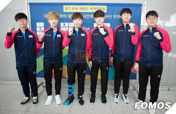 Đội tuyển Hàn Quốc chính thức lên đường tham dự Asian Games 2018, Faker mặc áo đấu cực chất