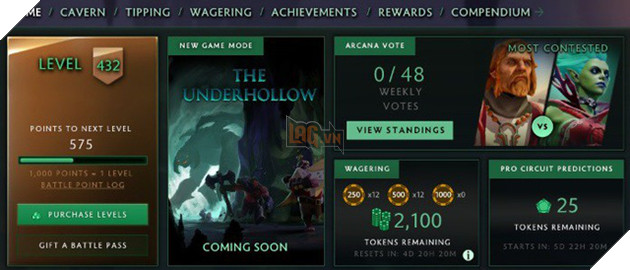 Đây là những cách để kiếm được level miễn phí trong Battle Pass của TI8, bạn đã biết chưa?