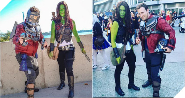 Star Lord và Gamora