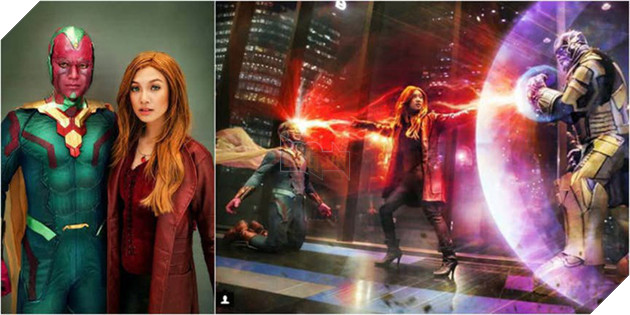Vision và Scarlet Witch