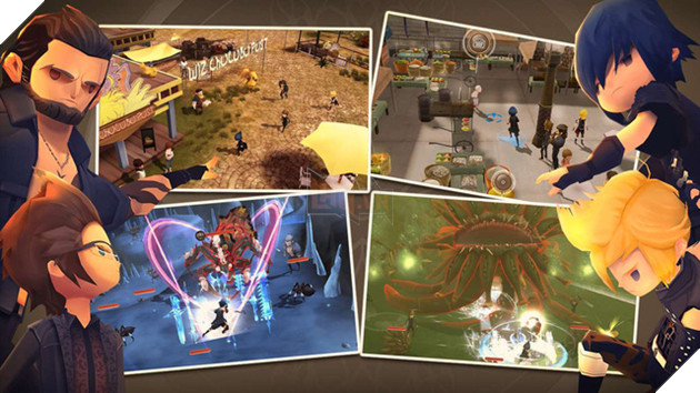 Phiên bản "chibi" trên di động của Final Fantasy XV đã chính thức lên PC