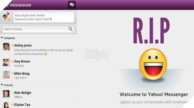 Kết quả hình ảnh cho rip yahoo messenger
