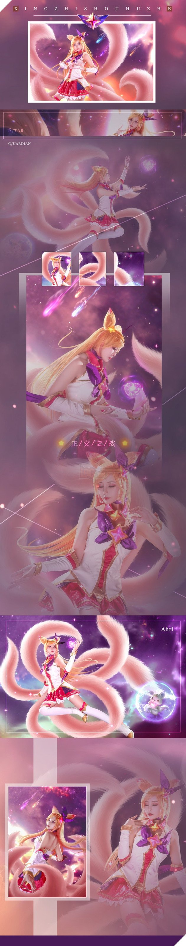 Lạ mắt với cosplay Ahri tuyệt đẹp trong Liên Minh Huyền Thoại