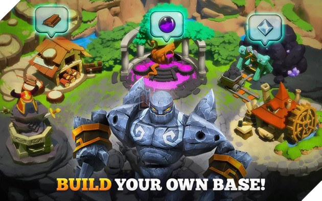 Giants War - Siêu phẩm nhập vai kết hợp chiến thuật vô cùng độc đáo vừa được Gamevil ra mắt