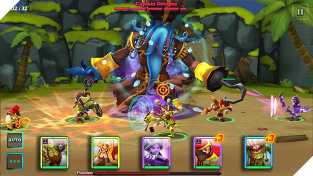 Giants War - Siêu phẩm nhập vai kết hợp chiến thuật vô cùng độc đáo vừa được Gamevil ra mắt