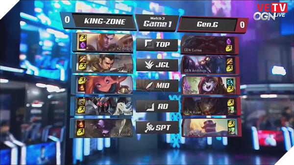 Ban Pick Game 1