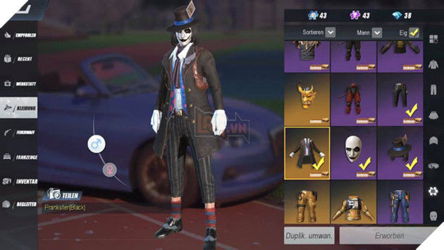 Rules of Survival: Account nạp hơn 200 triệu đồng vào game có những thứ này đây