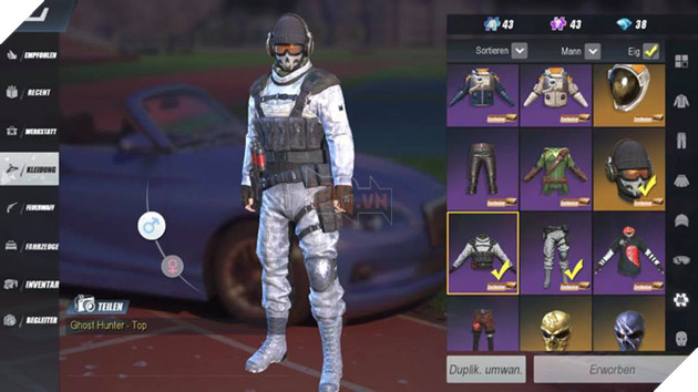 Rules of Survival: Account nạp hơn 200 triệu đồng vào game có những thứ này đây