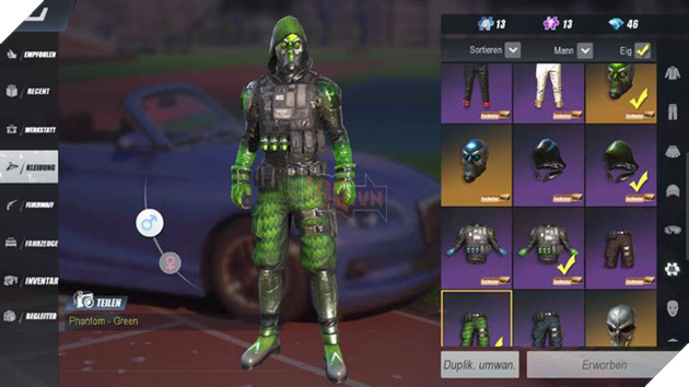 Rules of Survival: Account nạp hơn 200 triệu đồng vào game có những thứ này đây