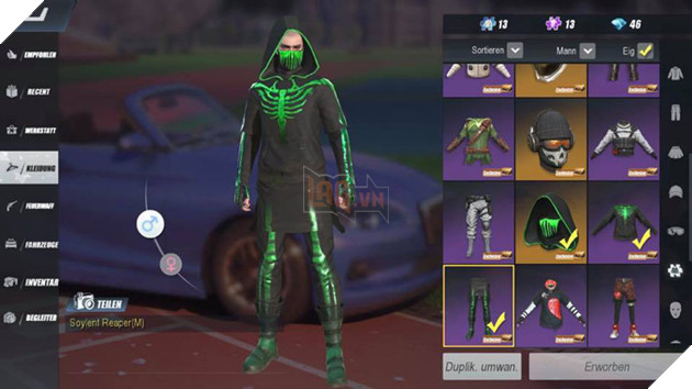 Rules of Survival: Account nạp hơn 200 triệu đồng vào game có những thứ này đây