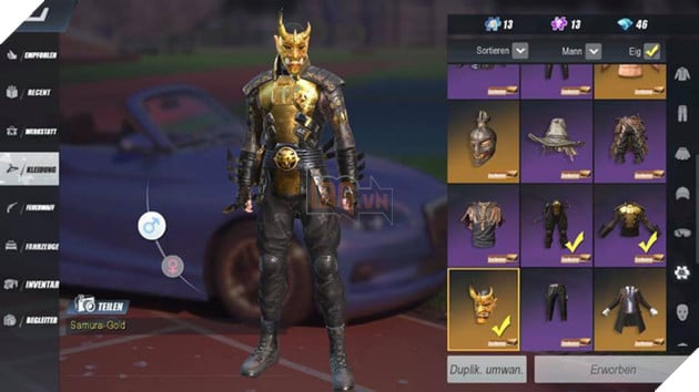 Rules of Survival: Account nạp hơn 200 triệu đồng vào game có những thứ này đây