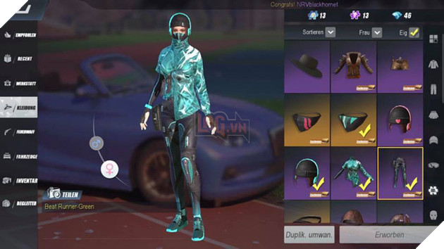Rules of Survival: Account nạp hơn 200 triệu đồng vào game có những thứ này đây