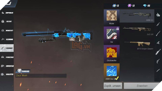 Rules of Survival: Account nạp hơn 200 triệu đồng vào game có những thứ này đây