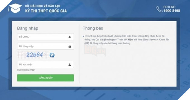 Image result for cách tra cứu Äiá»m thi thpt 2018