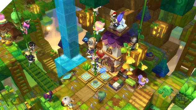 Game thủ Việt đã có thể đăng ký chơi game siêu siêu dễ thương MapleStory 2 bản tiếng Anh