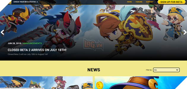 MapleStory 2 bản tiếng Anh sắp mở thử nghiệm tiếp, game thủ Việt đã có thể đăng ký ngay