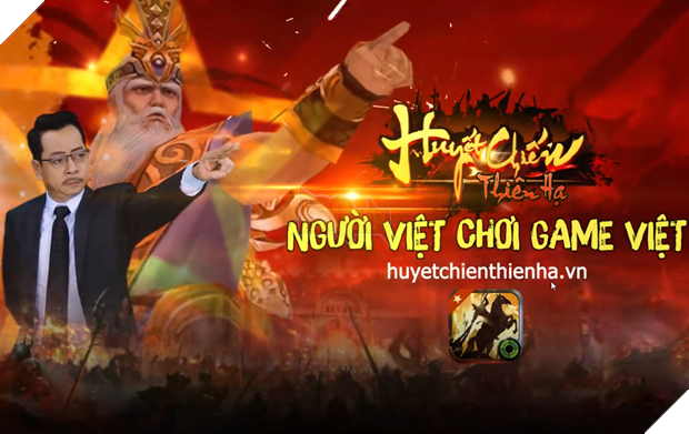 NSND Hoàng Dũng là một trong những người trực tiếp hỗ trợ sản xuất Huyết Chiến Thiên Hạ từ những ngày đầu