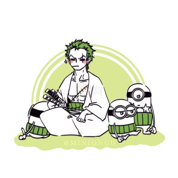 Minion đã du lịch tới thế giới One Piece qua bộ fanart cực kì đáng yêu
