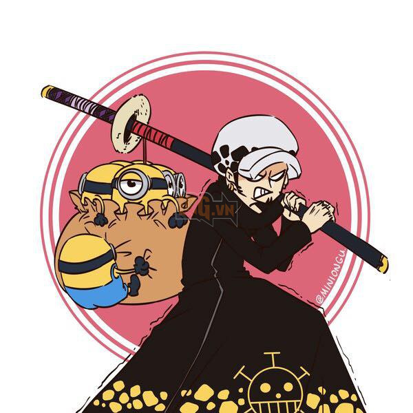 Minion đã du lịch tới thế giới One Piece qua bộ fanart cực kì đáng yêu