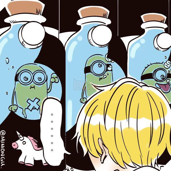 Minion đã du lịch tới thế giới One Piece qua bộ fanart cực kì đáng yêu