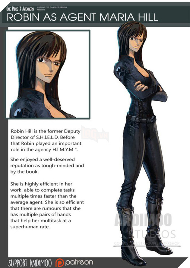Robin sẽ trở thành Maria Hill.