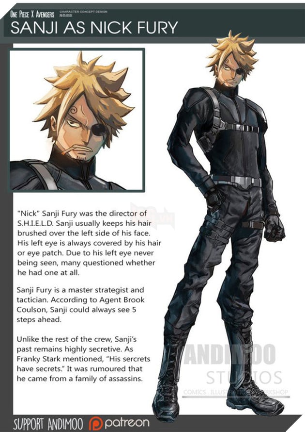 Sanji sẽ trở thành Fury.