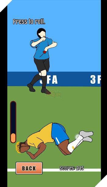 Rolling Neymar: Tựa game giải trí đơn giản đả kích thói ăn vạ của Neymar - Ảnh 3. Rolling Neymar: Tựa game giải trí đơn giản đả kích thói ăn vạ của Neymar - Ảnh 3.