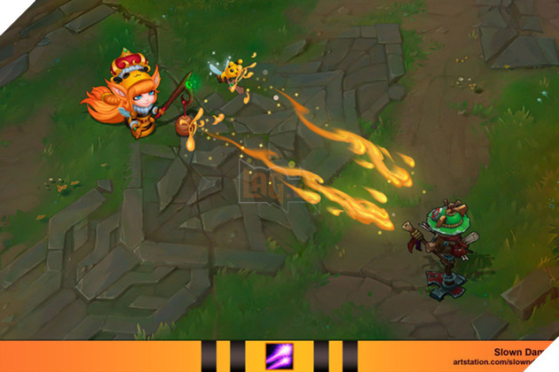 “Trụy tim” với vẻ đáng yêu của Lulu Nữ Hoàng Ong - Trang phục LMHT tuyệt đẹp do game thủ thiết kế - Ảnh 3. “Trụy tim” với vẻ đáng yêu của Lulu Nữ Hoàng Ong - Trang phục LMHT tuyệt đẹp do game thủ thiết kế - Ảnh 3.